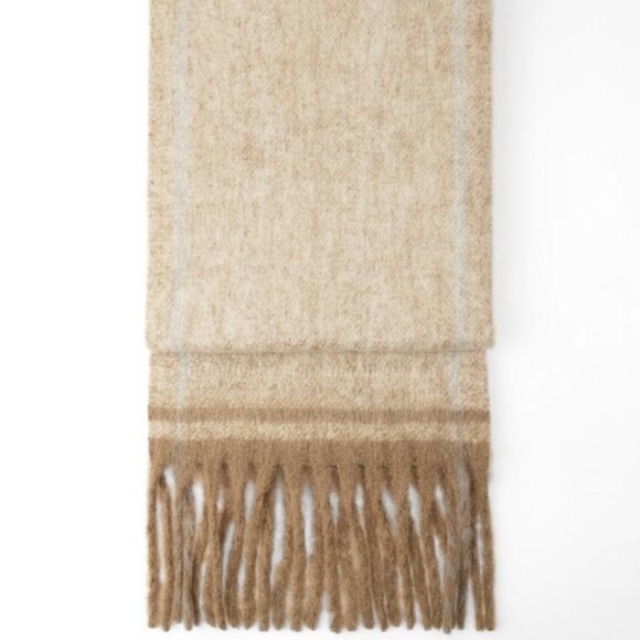 ZARA FRINGED SCARF - Picture 7 of 7